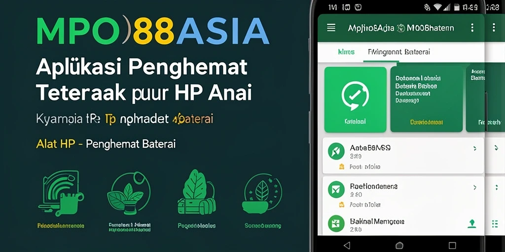 Tampilan antarmuka MPO88ASIA yang user-friendly untuk menghemat baterai.