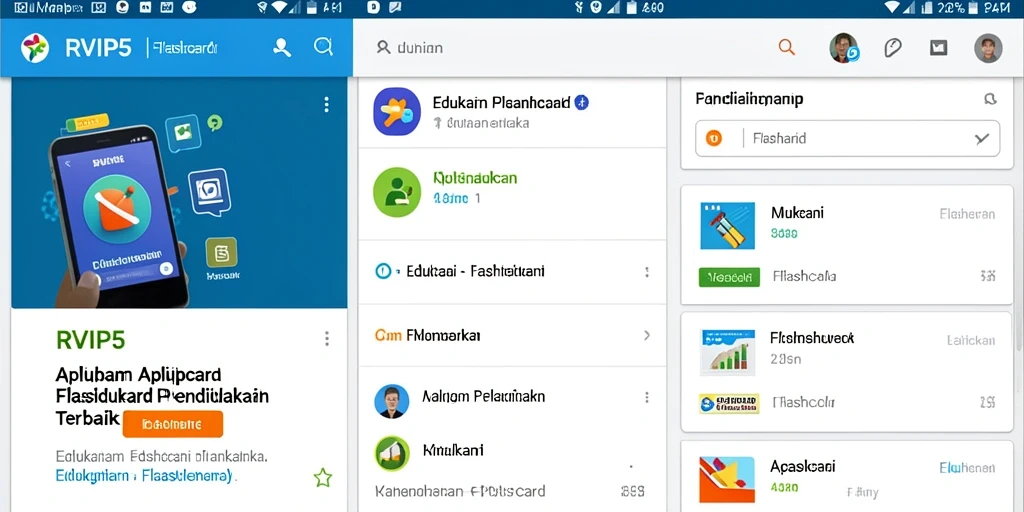 Antarmuka aplikasi RVIP5 yang mudah digunakan dan interaktif.