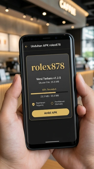 Tampilan halaman APK rolex878
